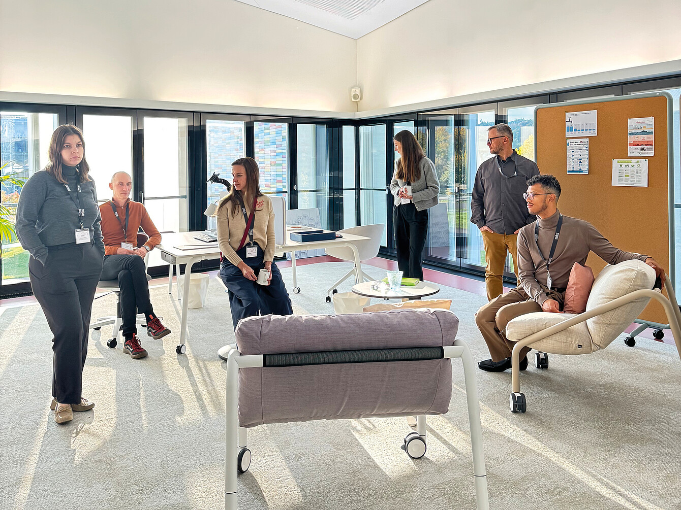 Workshop at the Sedus showroom in Dogern