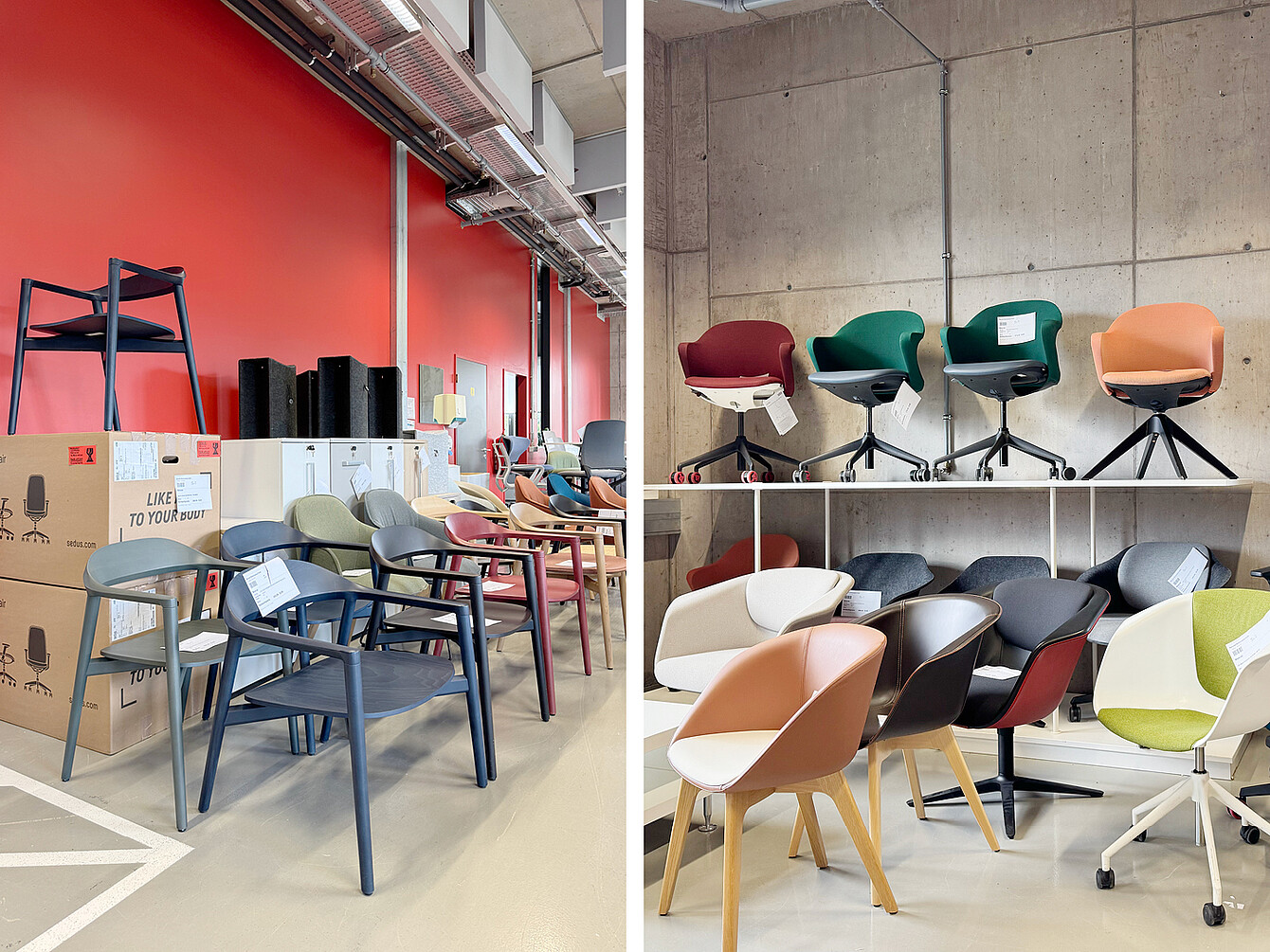 Furniture in the outlet gets a new lease of life