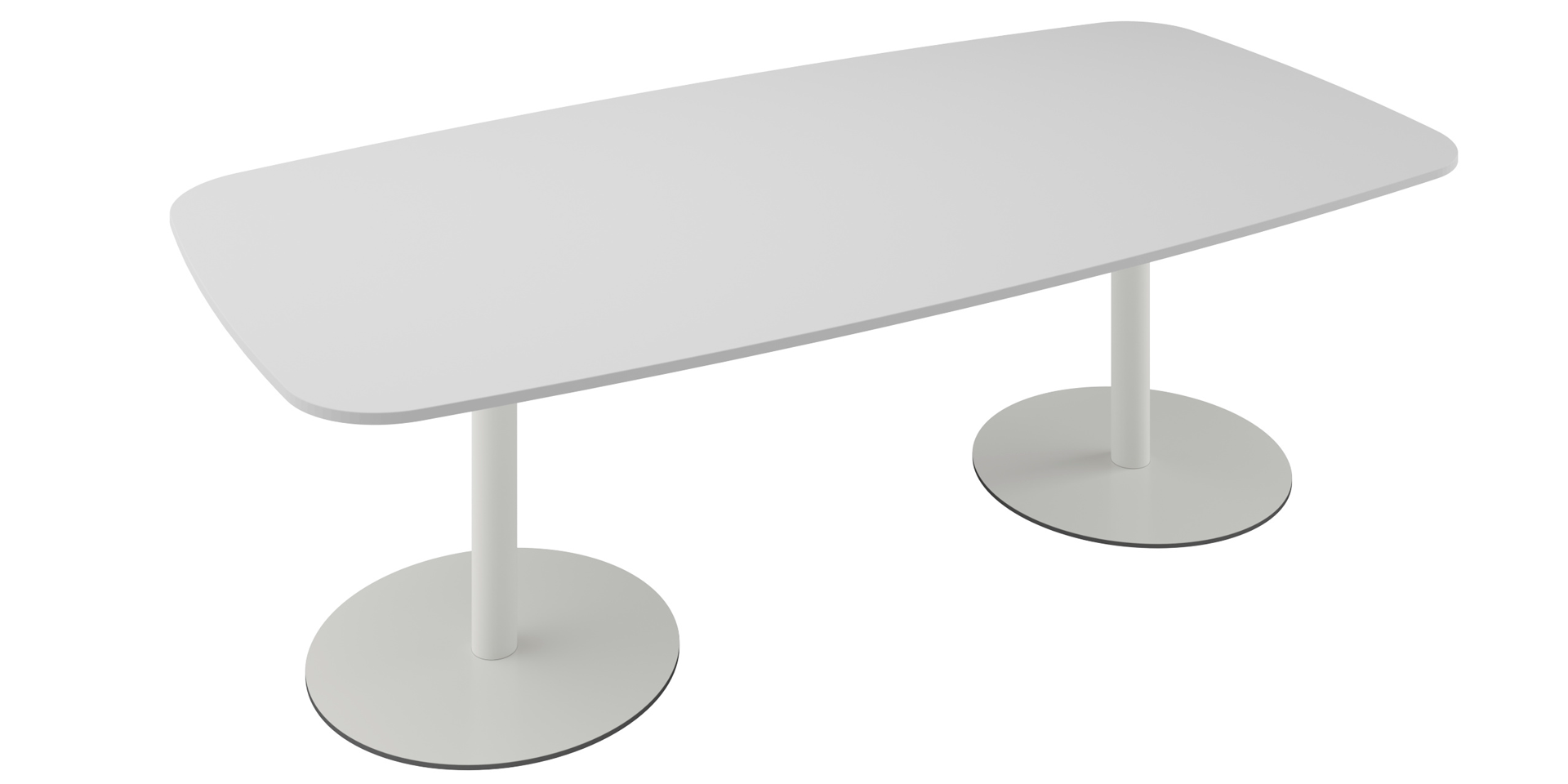 Mesa de reuniones con forma de barco
