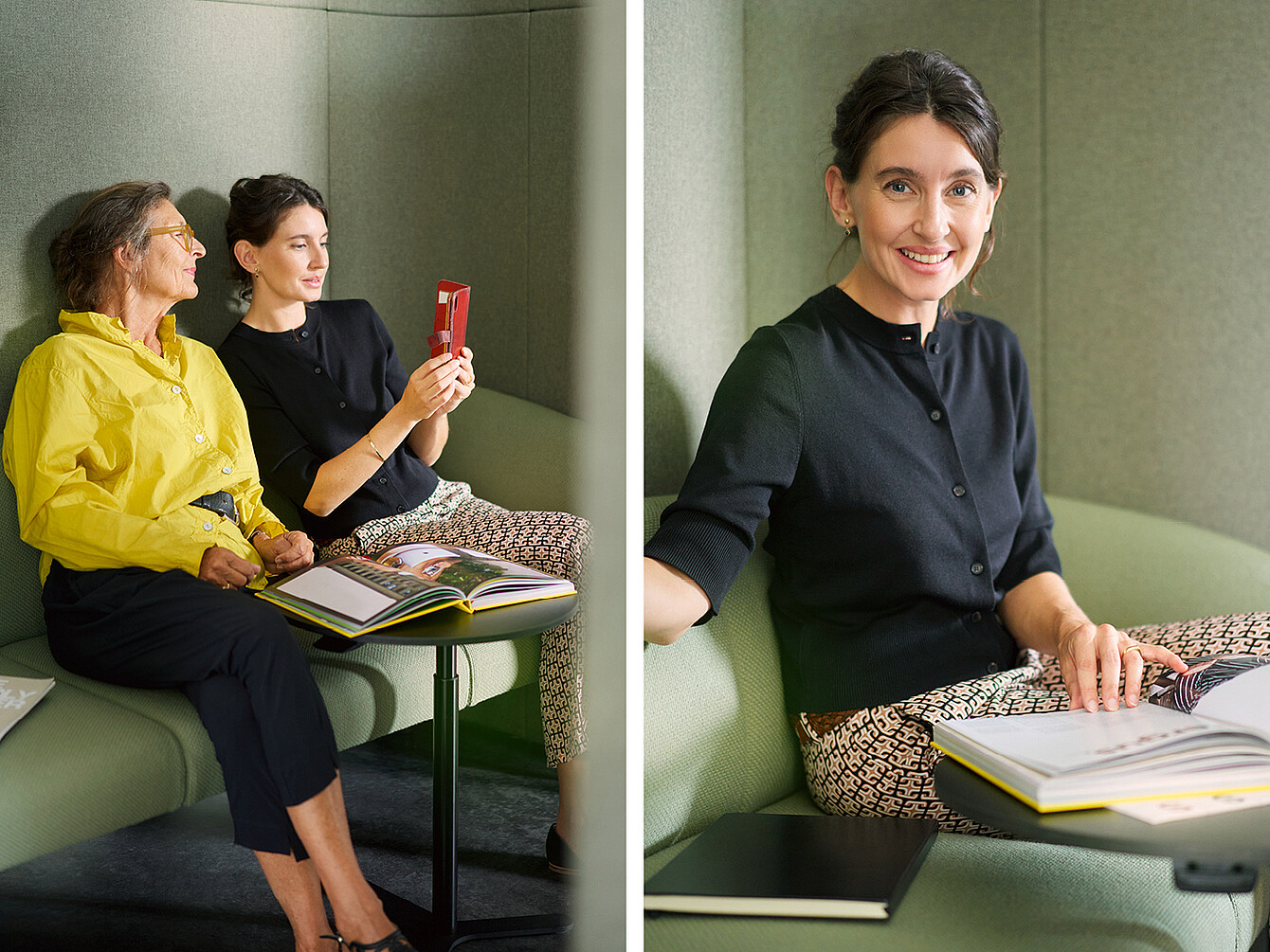 Sedus se:hive in green