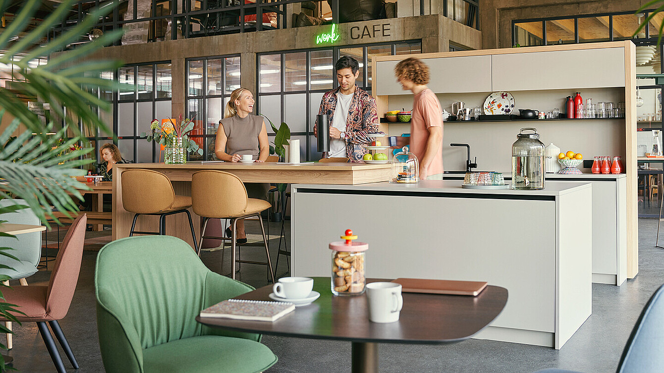 The Work Café - New spaces for hospitality in the office