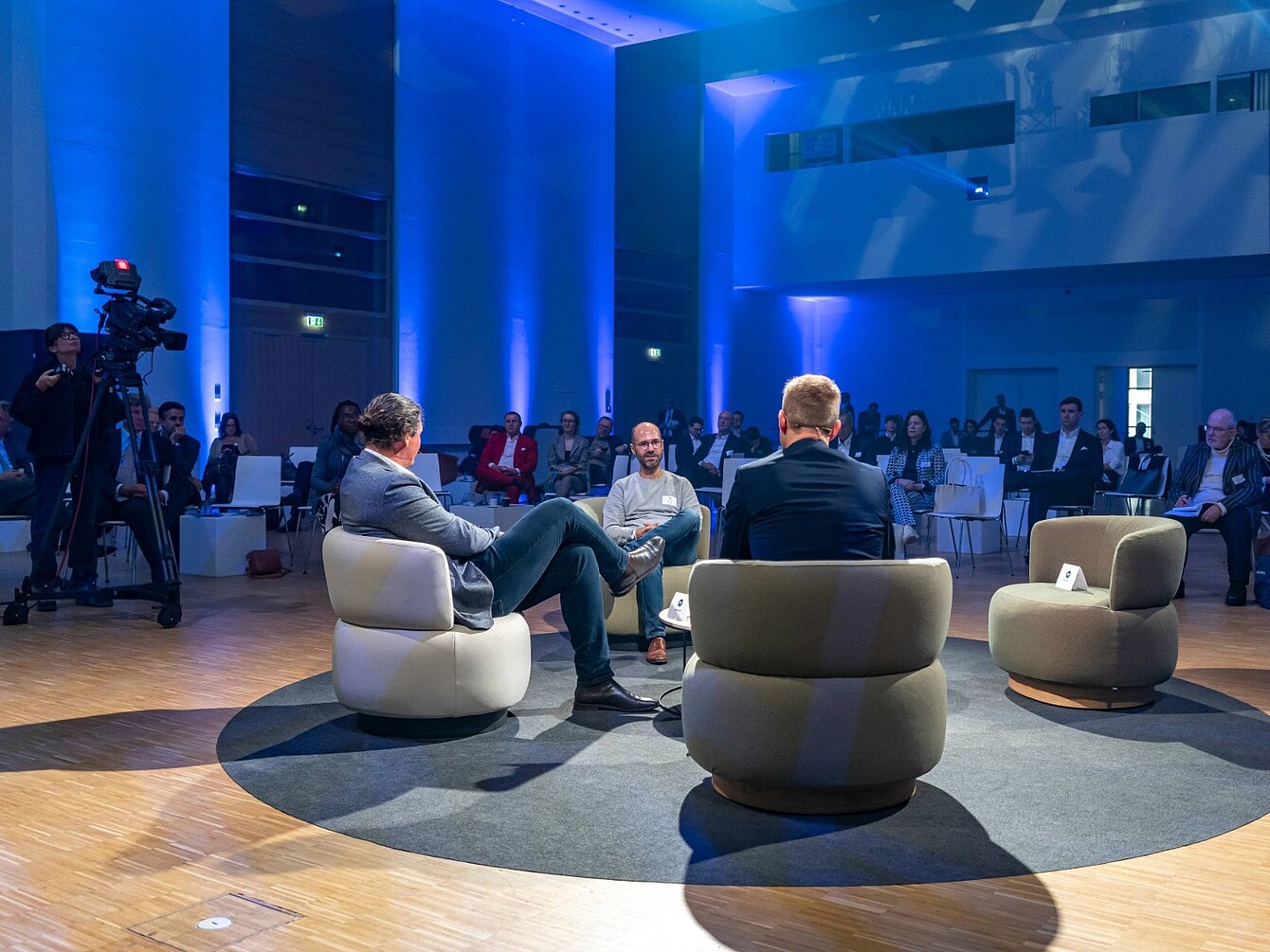 Fishbowl Setting at the conference