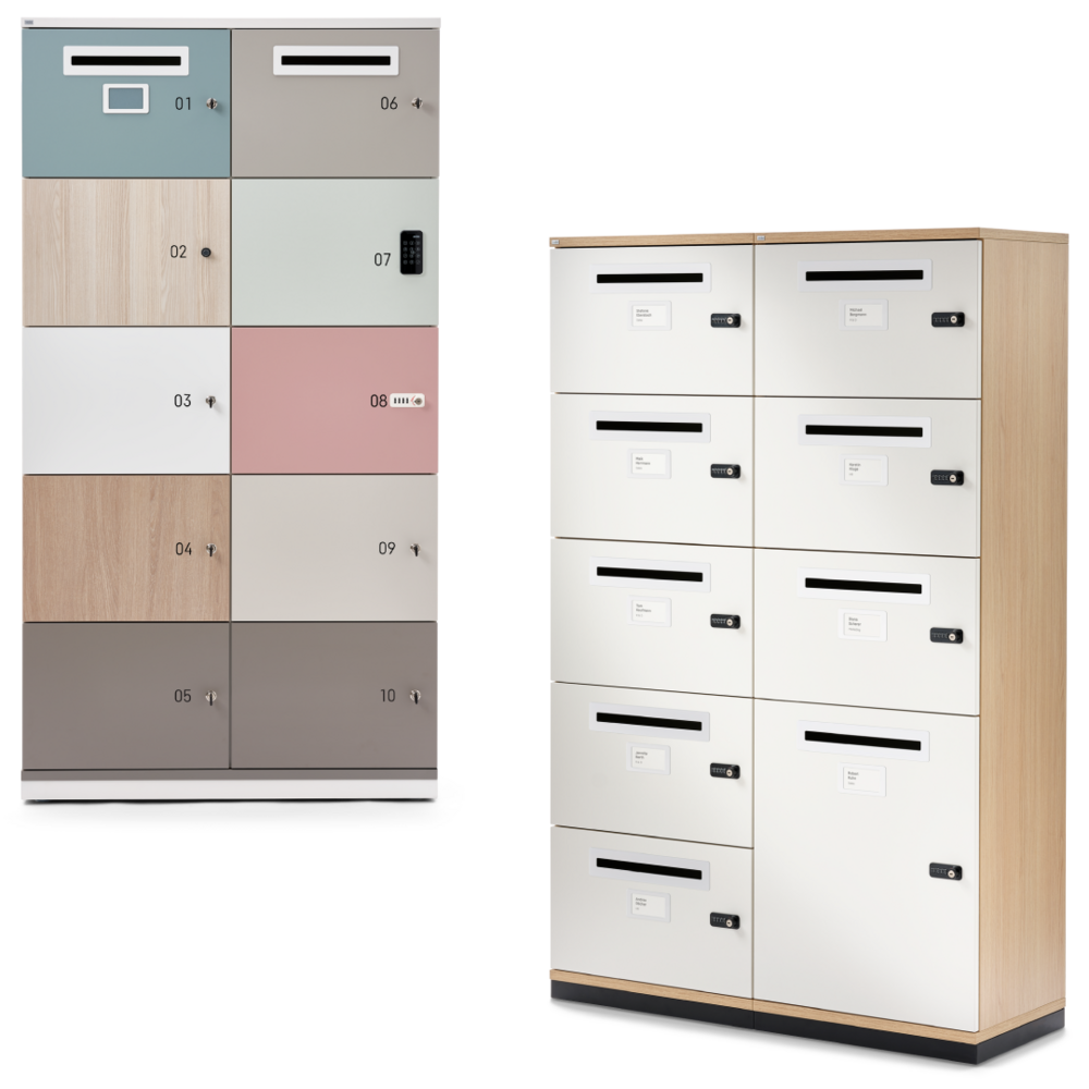 QWORK® Tisch-Sichttafel Aufsteller, 360° Verstellbar, Mehrfarbig