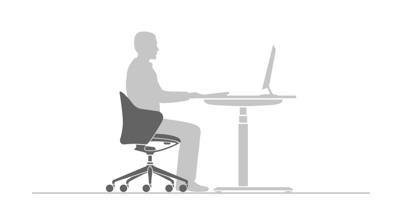 Swivel chair seflair cosiness and comfort for the office and home office