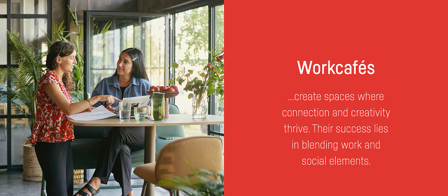 Workcafe Modern Office Cafés: Inviting Spaces for Work and Relaxation