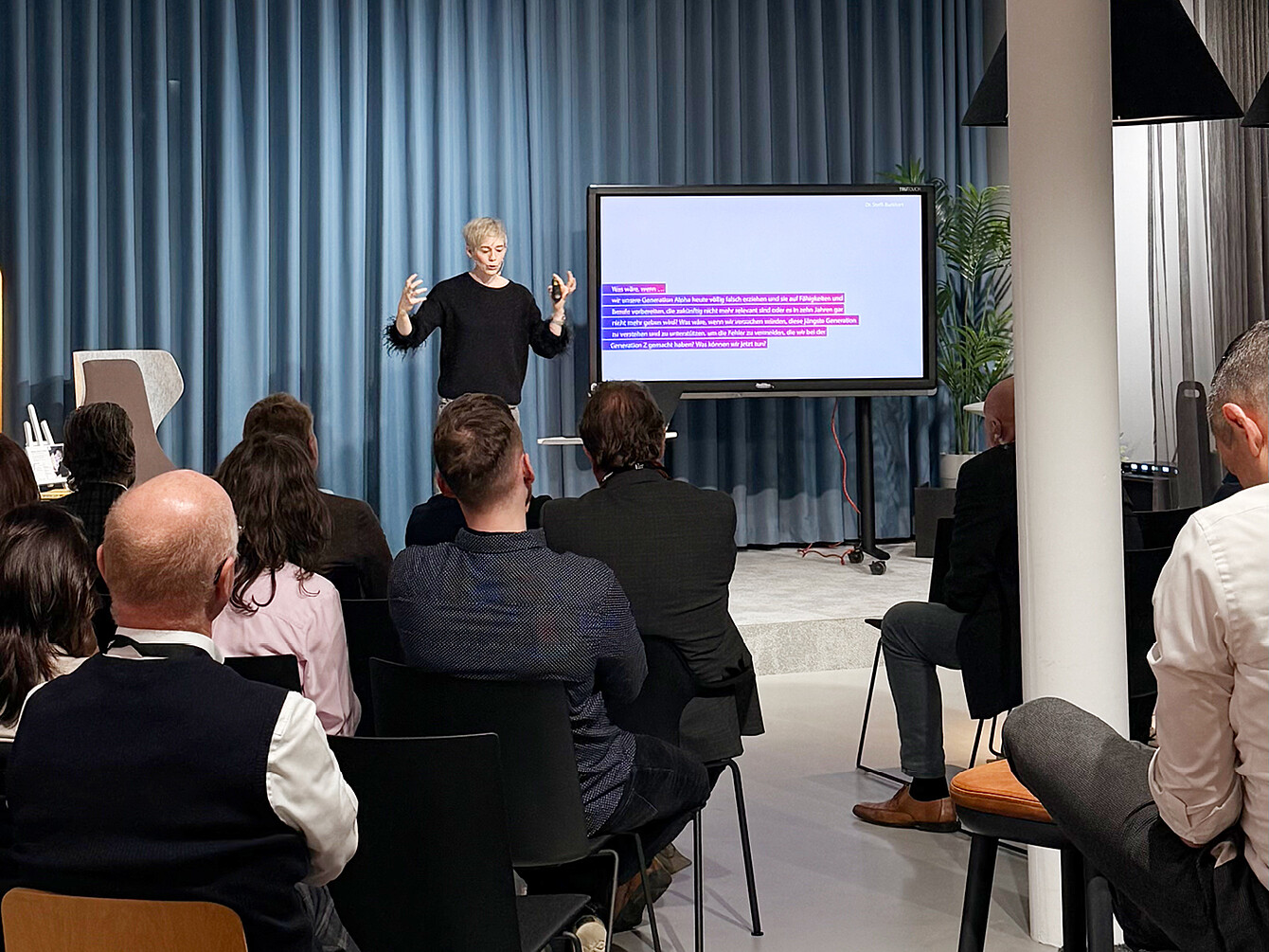 Panel Talk with Steffi Burkhard