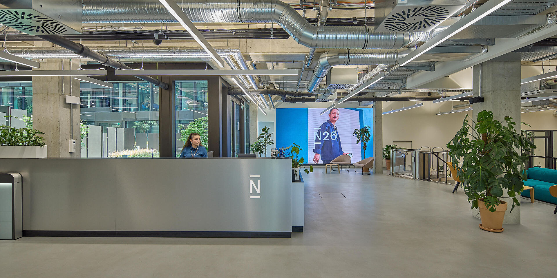 The Online Bank N26 Receives Innovative Workspaces The Online Bank N26 Receives Innovative Workspaces