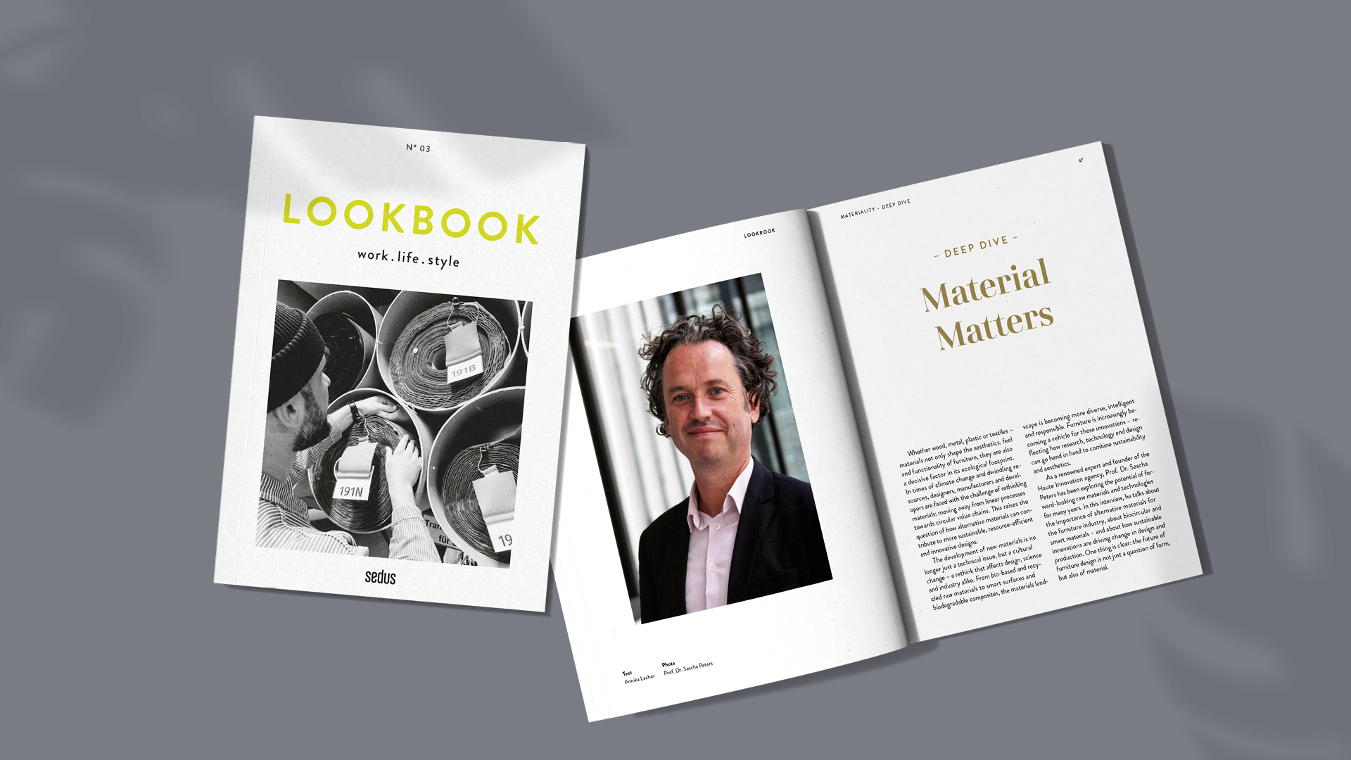 Material Matters – An interview with Prof. Dr. Sascha Peters