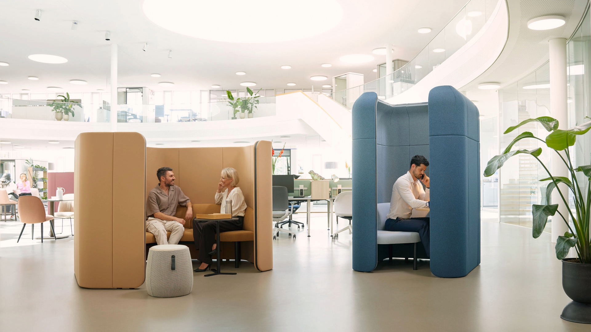 Wie se:hive Rückzug und Fokus in Open Spaces ermöglicht