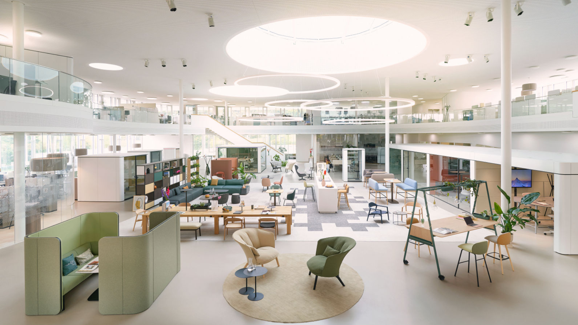 Rückzug im offenen Raum