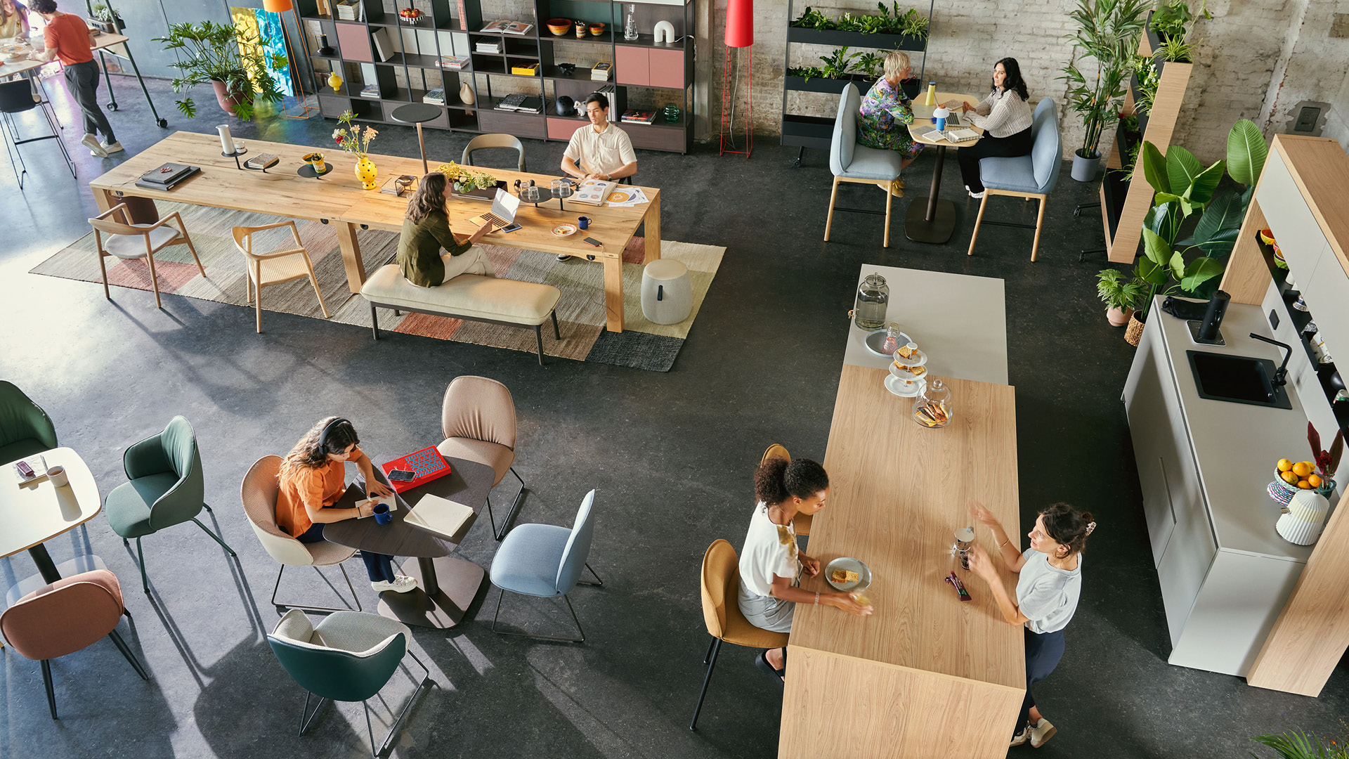 Perché le persone scelgono luoghi diversi per lavorare