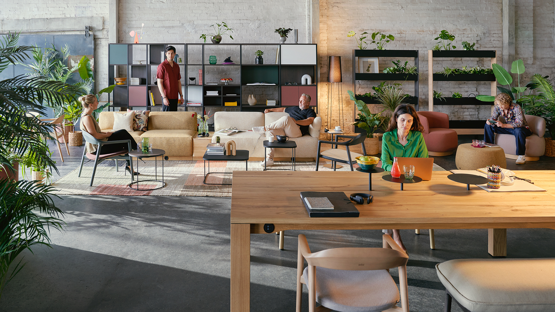 Hybride flexibele gemeenschappelijke ruimtes – Ruimtes voor een nieuwe werkcultuur