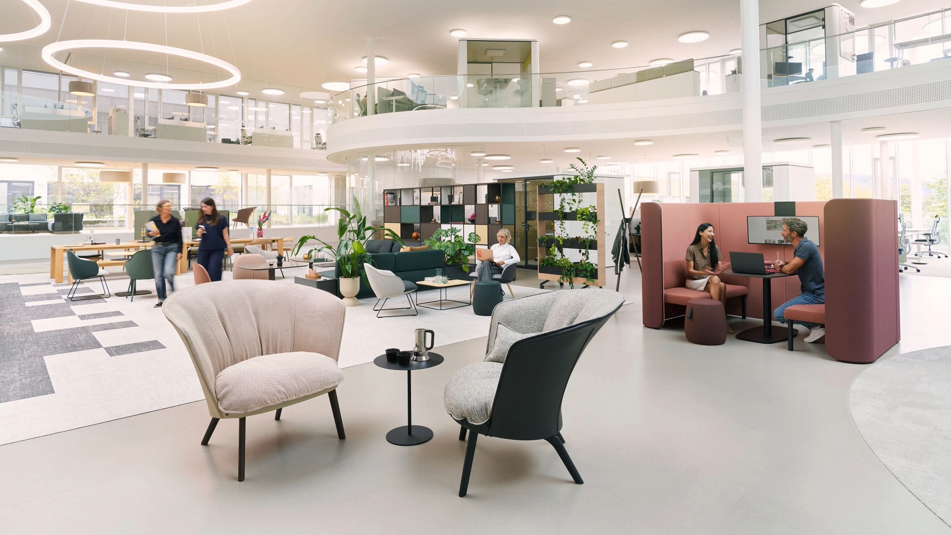 One armchair, many scenarios: se:cove for focus, breaks and co-creation