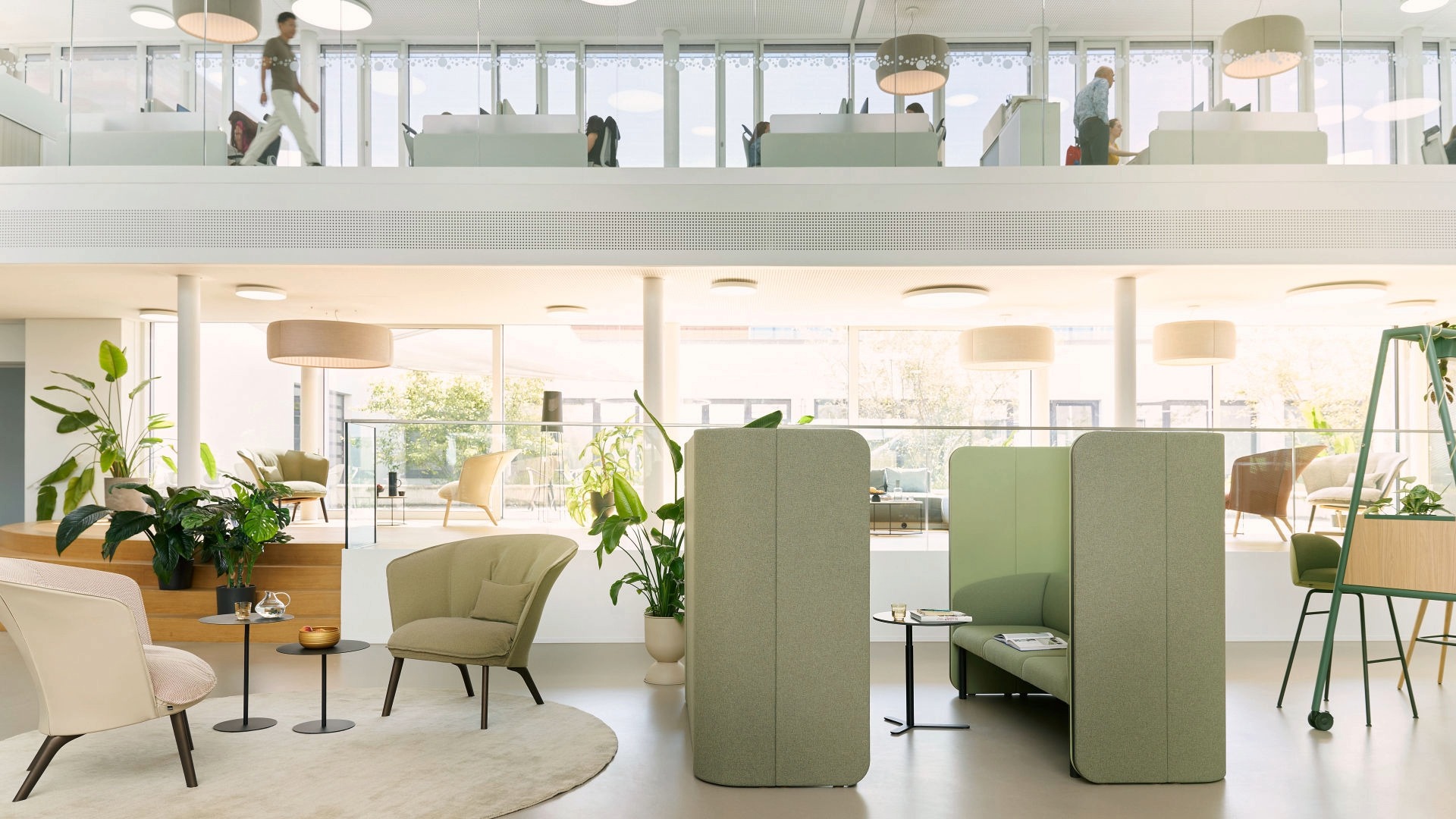 Multisensory design in the office: How light, sound and touch become tools for focus