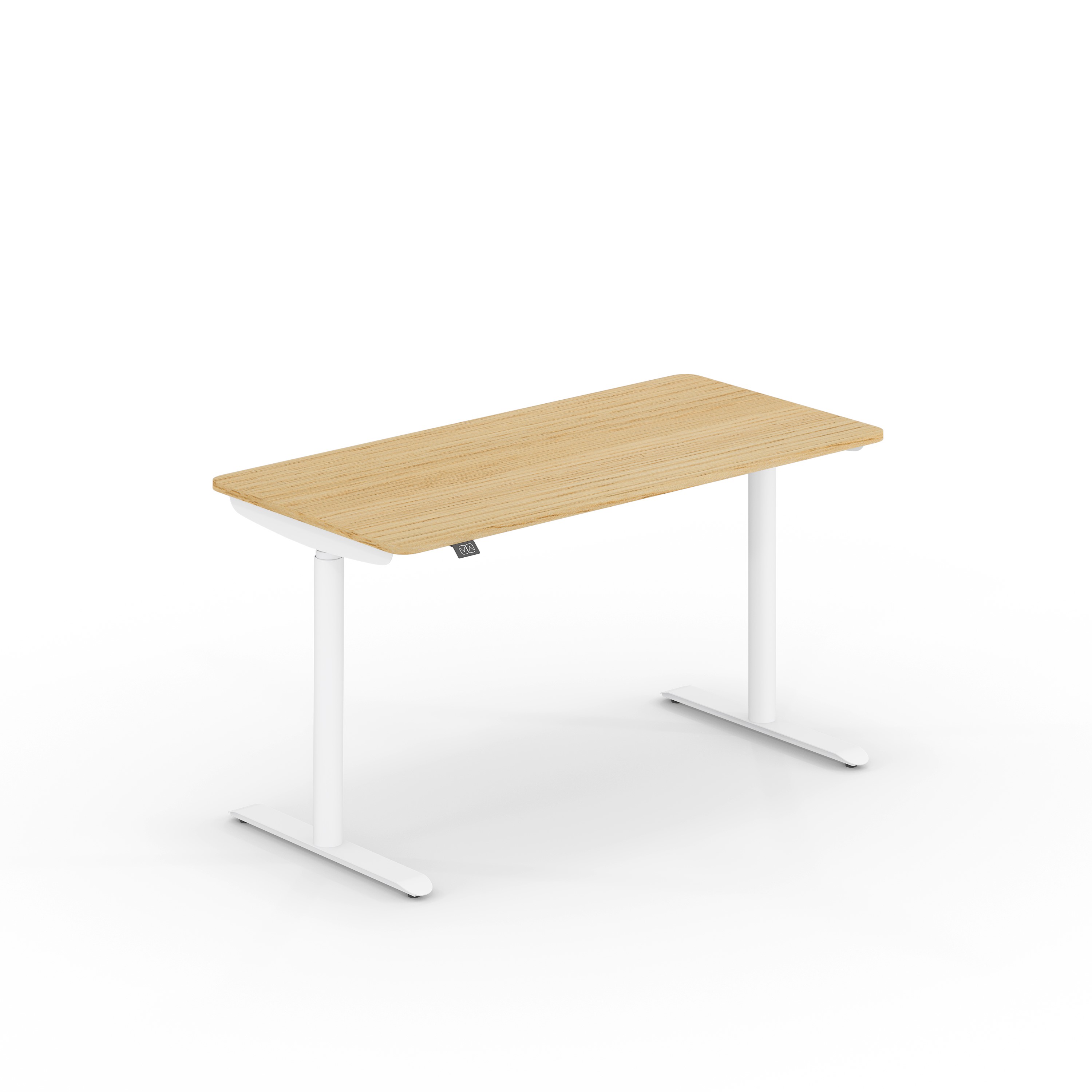 Sedus se:lab e-desk Schreibtisch, elektromotorisch höhenverstellbar, Arbeitsplatz, Home Office Tisch, Melamin Oberfläche, rundes Gestell